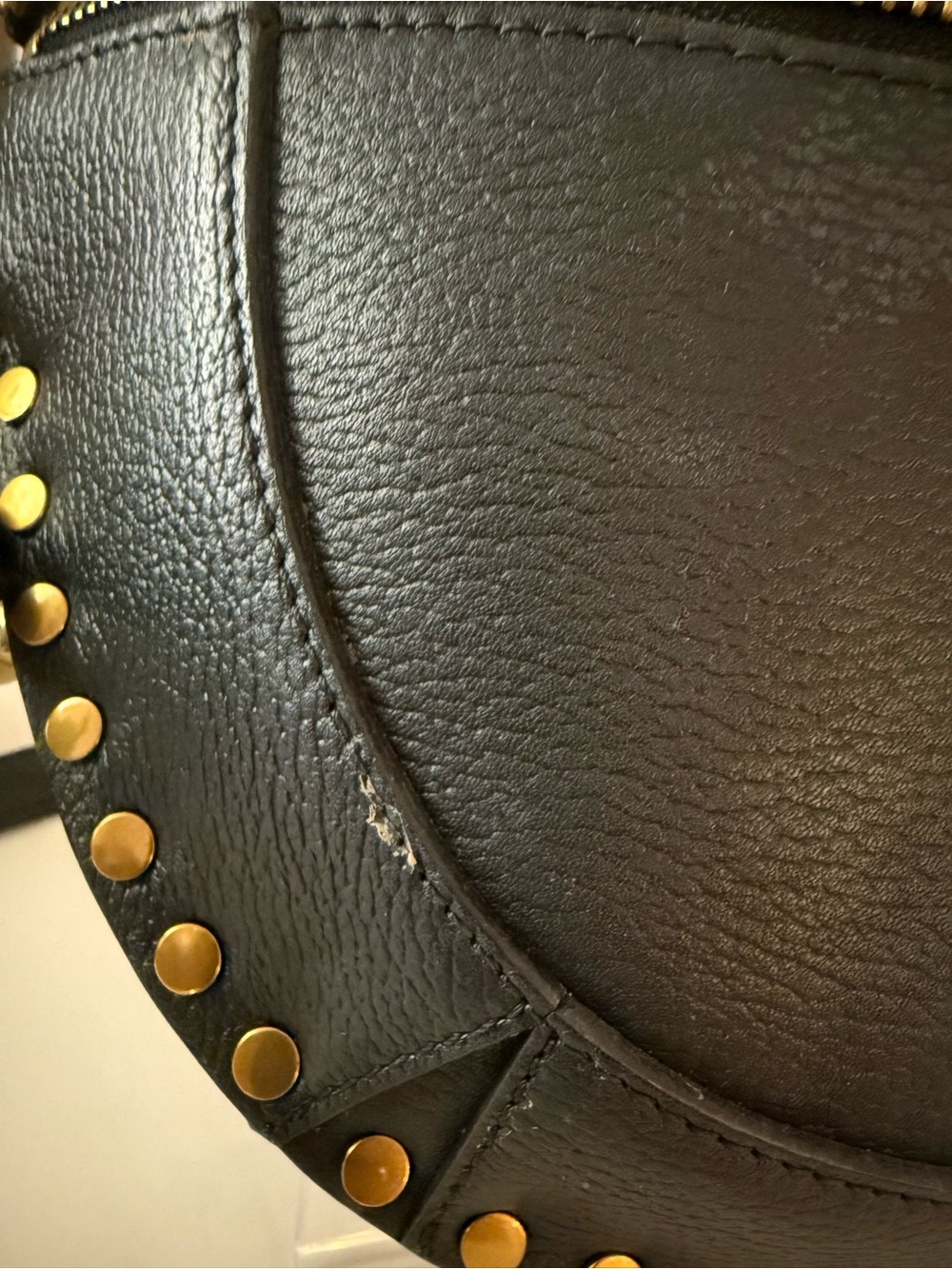 Isabel Marant SKANO BAG IN GRAINED LEATHER - Picture 7 of 10